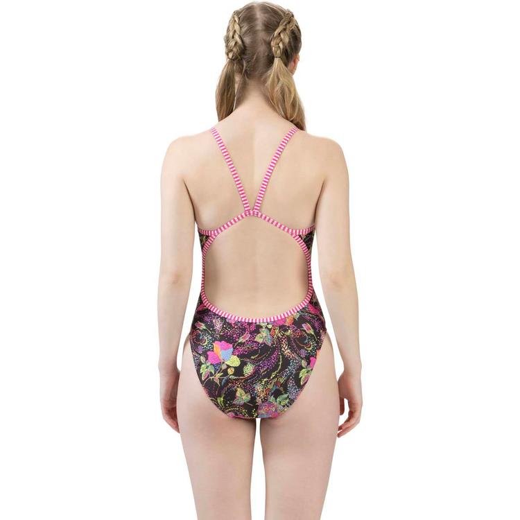 Womens Dolfin® Uglies Tapestry String Back One Piece Swimsuit