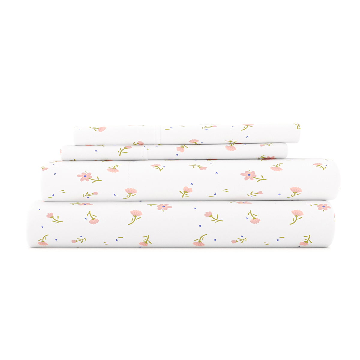 Open Video Modal for Soft Essentials 4pc. Garden Farmhouse Soft Floral Sheet Set