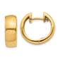 Gold Classics(tm) 14kt. Yellow Gold Hinged Hoop Earrings - image 1