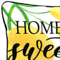 Jordan Manufacturing Home Sweet Home Lemons Lumbar Throw Pillow - image 4