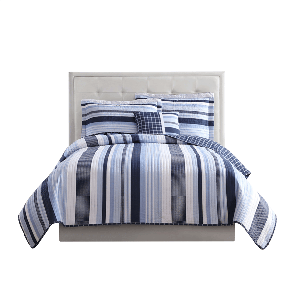 My World Mason Stripe 4pc. Quilt Set