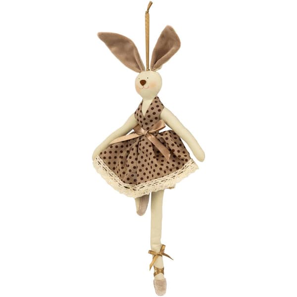 Northlight Seasonal Plush Ballerina Bunny Hanging Easter Décor