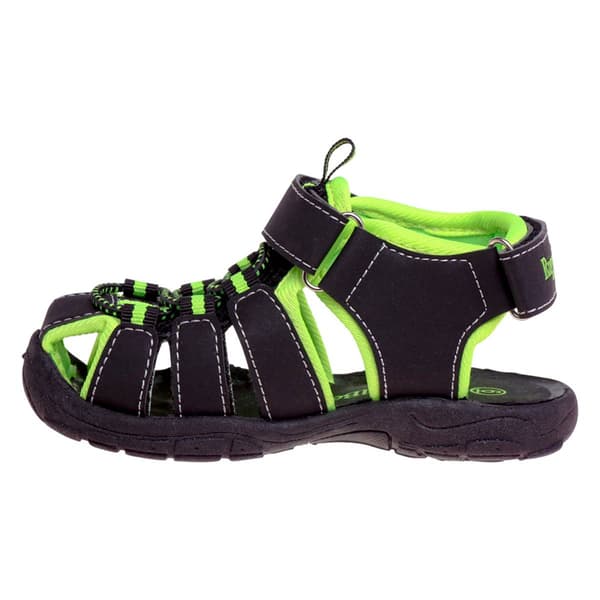 Big Boy Rugged Bear Hook & Loop Closed Toe Sport Sandals