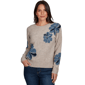 Petite Skyes the Limit Signature Sweaters Floral Sweater - image 1