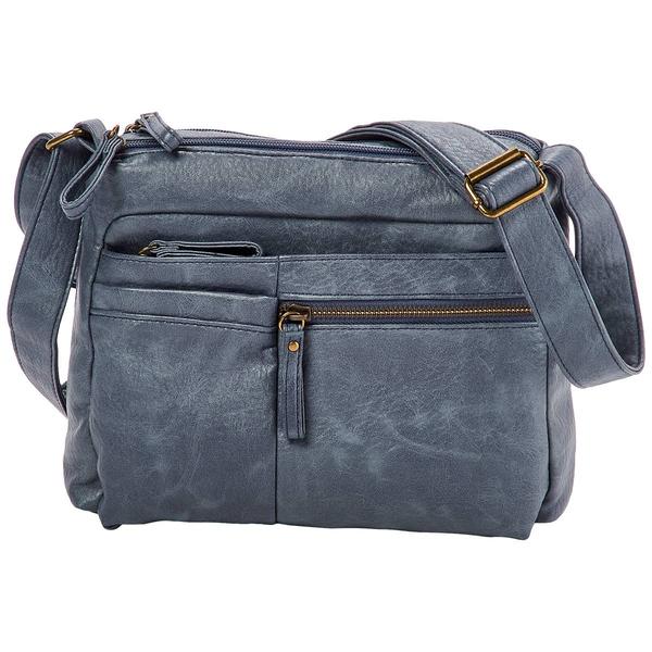 Bueno Antique Wash Pebble Crossbody - image 
