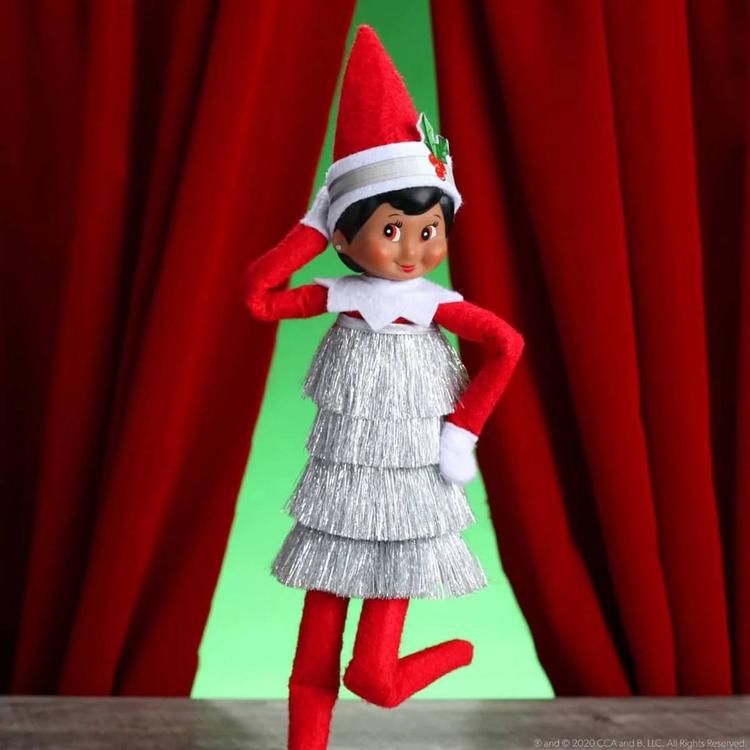 The Elf on the Shelf® Claus Couture® Tiny Tinsel Dress