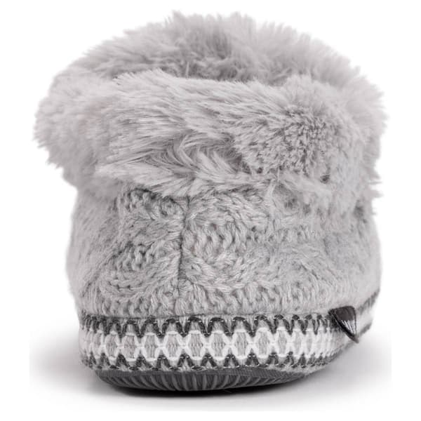 Womens MUK LUKS® Sequoia Moccasin Slippers - Medium Grey