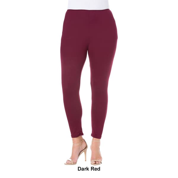 Plus Size 24/7 Comfort Apparel Stretch Leggings