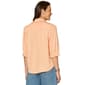 Womens Democracy Ruffle Collar Button Front Blouse - image 2