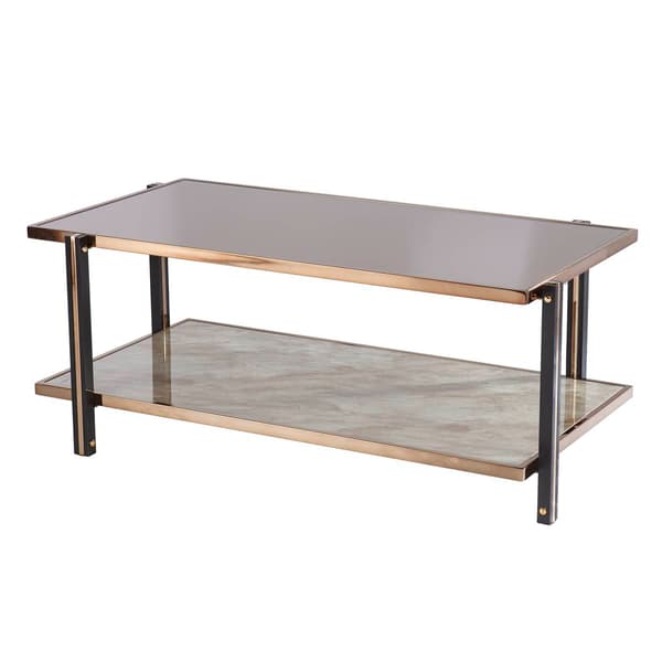 Southern Enterprises Thornsett Coffee Table w/ Mirrored Top