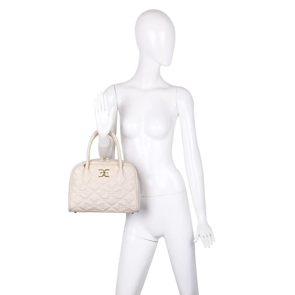 Sam Edelman Elisa Monogram Quilt Satchel