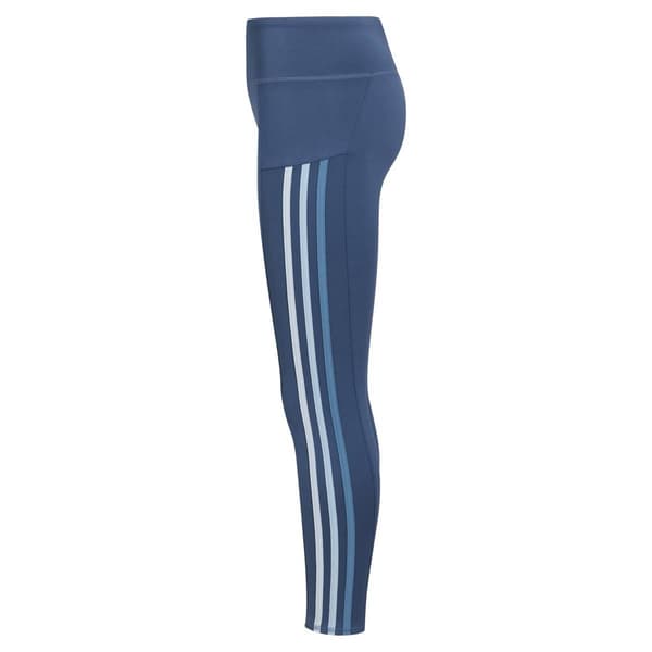 Girls &#40;7-16&#41; adidas&#174; 3 Stripe Cell Pocket Tight Leggings - Navy