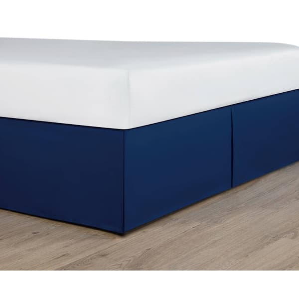VCNY Home Beckham Blue Damask Queen Bed-in-a-Bag Comforter Set