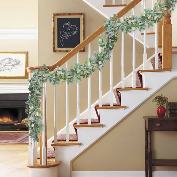 Puleo International 6ft. Lamb''s Ear Garland