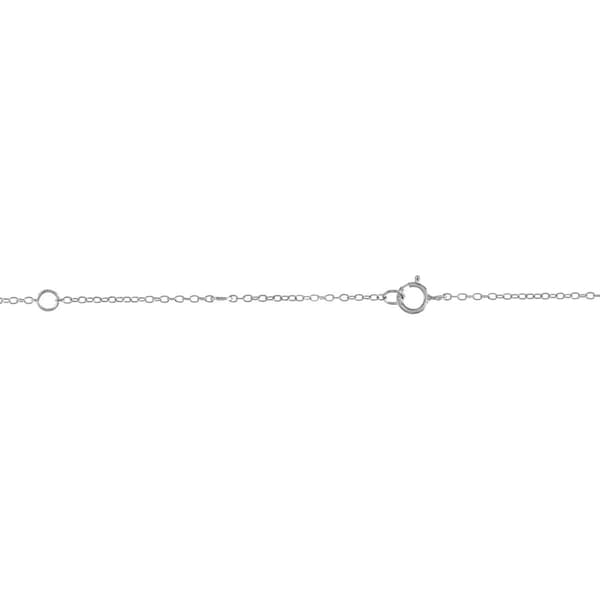 Gemminded Pear Shape Aquamarine & White Topaz Necklace