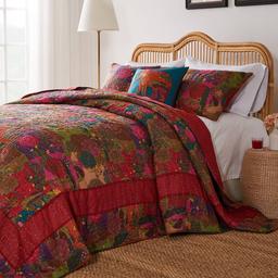 Greenland Home Fashions™ Jewel Kantha-style Bedspread Set