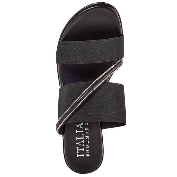Womens Italian Shoemakers Gunner Wedge Sandals