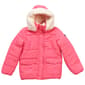 Girls (7-16) Kensie Girl Solid Sherpa Hooded Puffer Coat - image 1