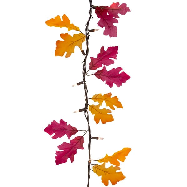 Northlight Seasonal 35ct. Fall Leaves Mini Light Garland Set