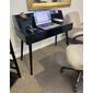 Casual Contemporary Living Solid Acacia Desk w/ Charging Station - image 3