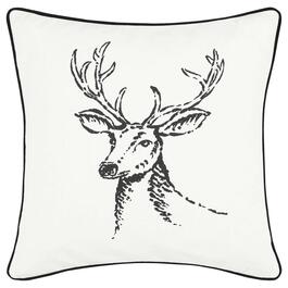 Eddie Bauer Winter Morning Stag Decorative Pillow - 20x20