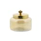 9th & Pike® Gold Smoked Glass Jars - Set of 2 - image 5