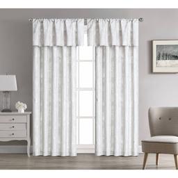 Cynthia Jacquard Rod Pocket Panel Curtain