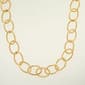 Wearable Art Gold-Tone Large Links Necklace - image 1