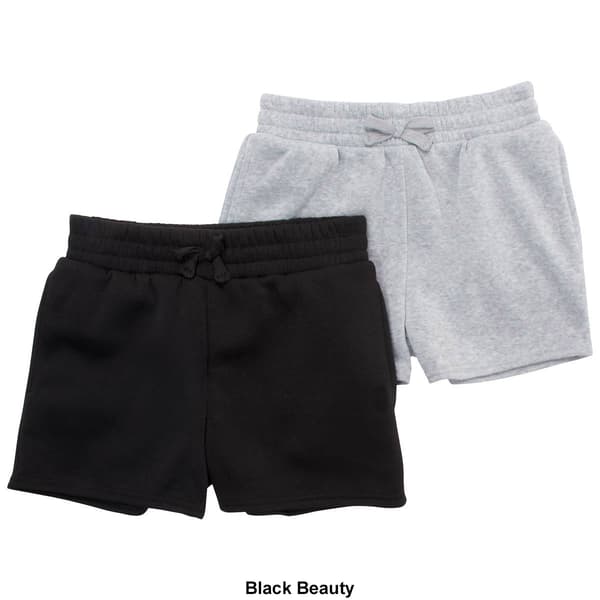 Girls &#40;7-16&#41; Jolie & Joy 2pk. Solid/Marled Basic Shorts
