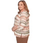 Plus Size Alfred Dunner Spice Market 3/4 Flounce Sleeve Blouse - image 4