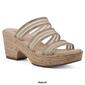Womens Cliffs by White Mountain Bianna Wedge Sandals - image 8