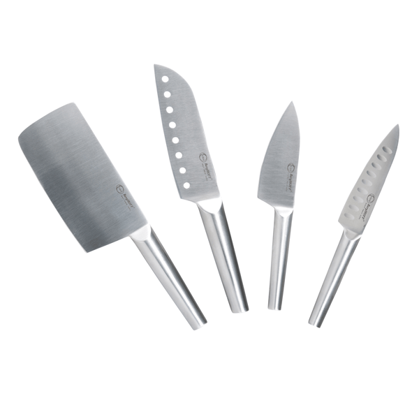 BergHOFF Straight 5pc. Specialty Knife Set with 3-Slot Sharpener