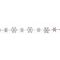 Northlight Seasonal Iridescent Snowflake Christmas Garland - image 5