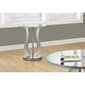 Monarch Specialties Round Mirrored End Table - image 1