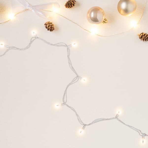 Brite Star 300ct. Clear Mini Christmas Lights - 35ft. Wire