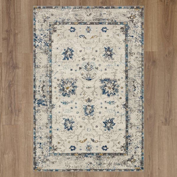 Mohawk Home Waldorf Grey/Dark Blue Large Area Rug - image 