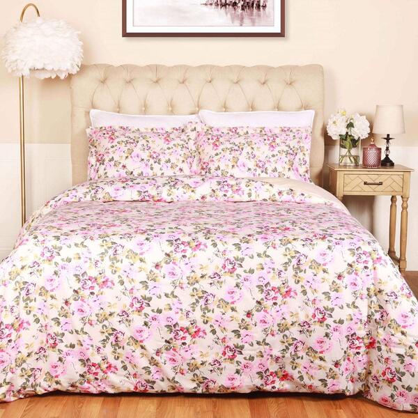 Superior Vintage Floral Bohemian Cotton Sheet Set - image 