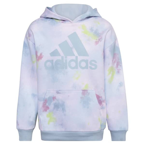Girls &#40;7-16&#41; adidas&#40;R&#41; Cotton Hooded Pullover Hoodie - image 