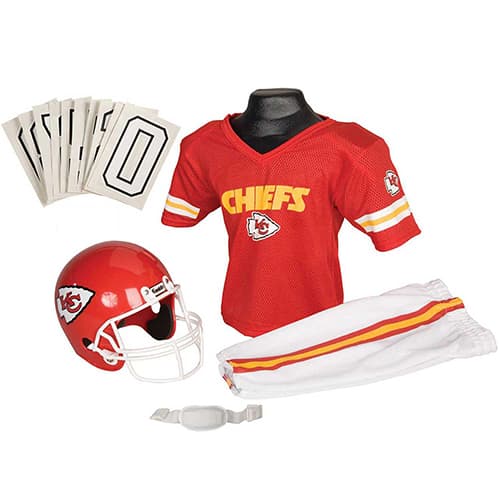 Franklin&#40;R&#41; NFL Kansas City Cheifs Deluxe Uniform Set