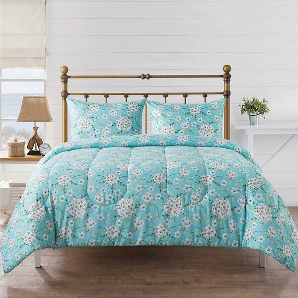 Country Living 3pc. Spring Hydrangea Comforter Set - image 
