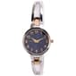 Womens Two-Tone & Navy Bangle Watch - 14945S-07-J34 - image 2