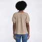 Womens Angels Forever Young Georgina Linen Slub Gingham Blouse - image 2