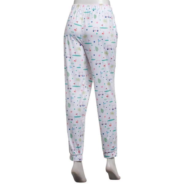 Womens MUK LUKS® Hole-in-One Pajama Joggers