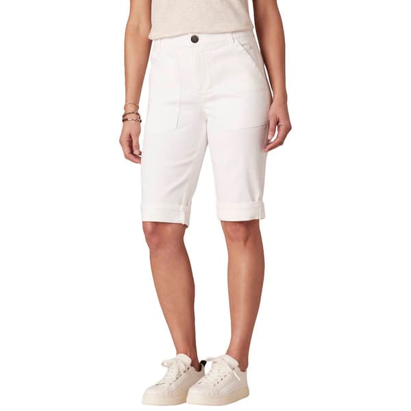 Womens Democracy Absolution(R) High Rise Bermudas w/Cuffed Hems
