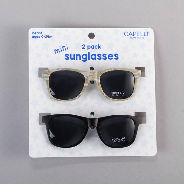 Baby Capelli&#40;R&#41; New York 2pk. Camo/Solid Sunglasses - image 