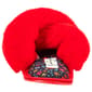 Womens Jessica Simpson High Plush Floral Slide Slippers - Red - image 3
