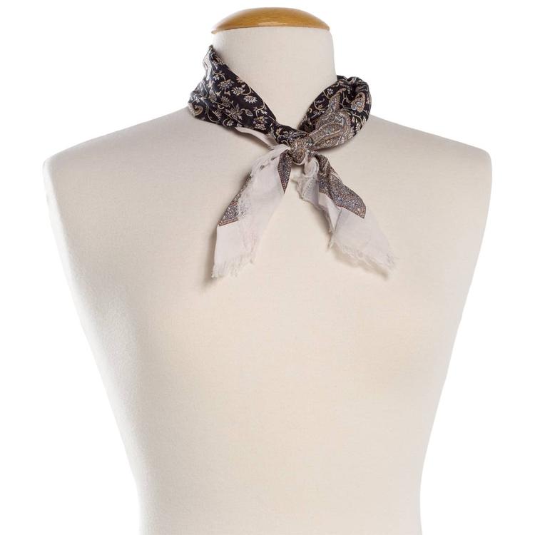 Womens BCBG Paisley Square Mini Scarf