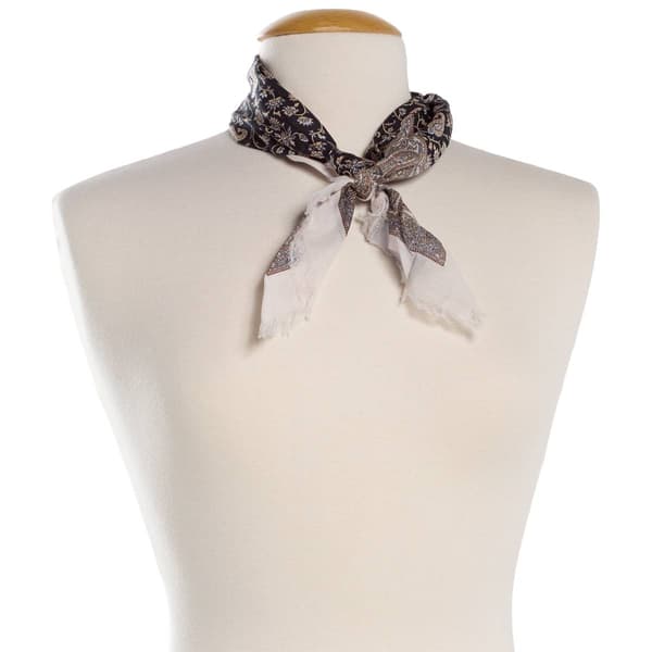 Womens BCBG Paisley Square Mini Scarf - image 