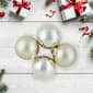 Northlight Seasonal 6ct. 2-Finish Christmas Ornament Set - image 6