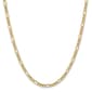 Gold Classics(tm) 4.40mm. 14k Semi Solid Figaro Necklace - image 1